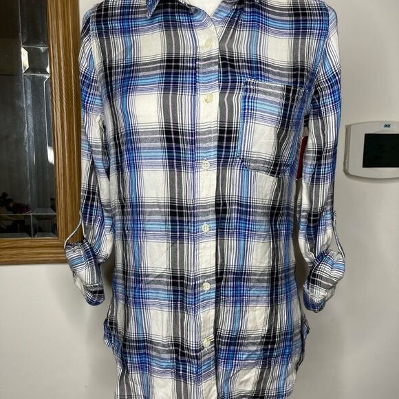 MOSSIMO plaid shirt Size Small NWT  Button down - Picture 14 of 14